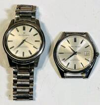 年代物 セイコー 腕時計2点 SEIKO スカイライナー 6222-8000、スポーツマチック 6601-8961、ジャンク＆部品取り扱い_画像1