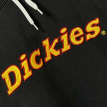 (^w^)b ディッキーズ スウェット プルオーバー パーカー ブラック Dickies ロゴ 刺繍 トップス スポーティ シンプル カジュアル S 6736EE_画像6