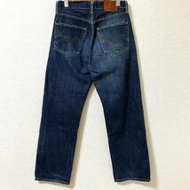 (^w^)b リーバイス 503 デニム ジーンズ パンツ ボトムス 濃紺 Levi's LEVI'S 赤タブ 脇割 ジッパーフライ 本革 レザーパッチ W30 6896EE_画像2