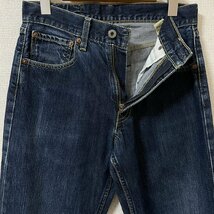 (^w^)b リーバイス 503 デニム ジーンズ パンツ ボトムス 濃紺 Levi's LEVI'S 赤タブ 脇割 ジッパーフライ 本革 レザーパッチ W30 6896EE_画像5