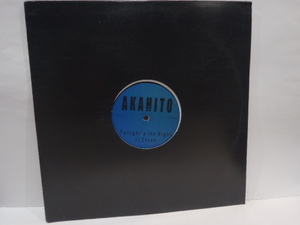 12''　AKAHITO　Tonight's the Night　JAPANESE HIP HOP