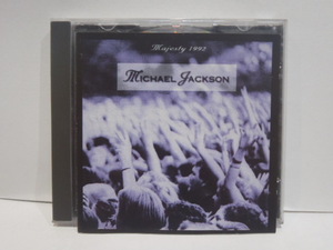 解説書付き CD　MICHAEL JACKSON　Majesty 1992　マイケル・ジャクソン　ライヴ・イン・ブカレスト　Buccarest