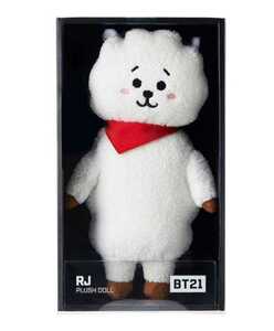 BTS 防弾少年団 バンタン BT21公式グッズ LINEフレンズ RJ ぬいぐるみ スタンディングドール ミディアムサイズ JIN キムソクジン ジン