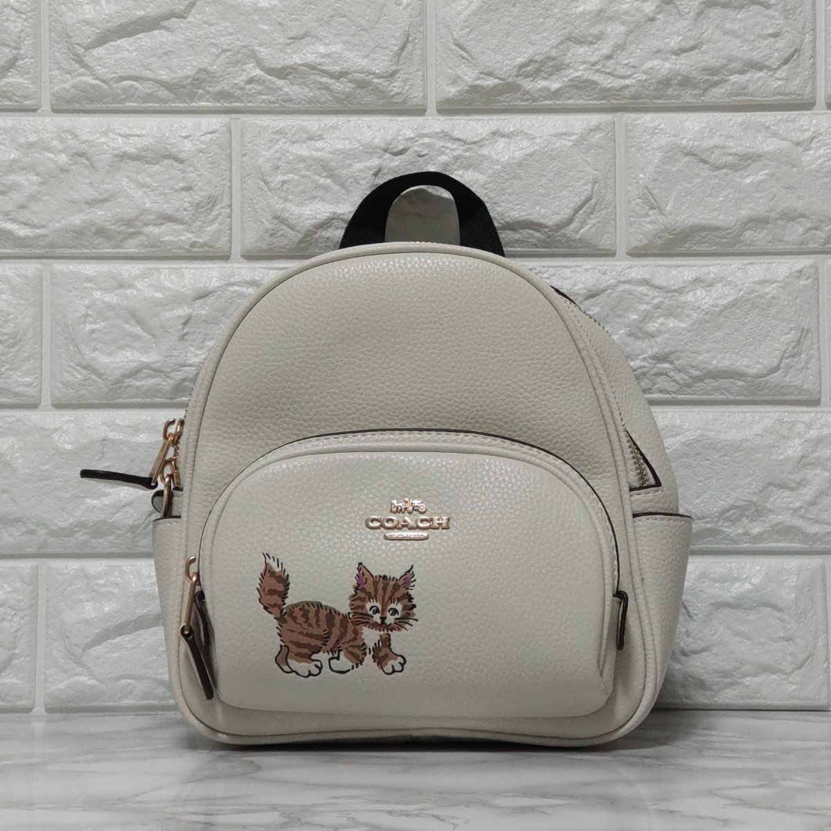 新品未使用 COACH コーチ ミニ コート バックパック リュック 洋梨