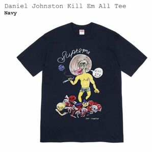 新品未開封　Supreme 半袖　Daniel Johnston Kill Em All Tee コラボTシャツ