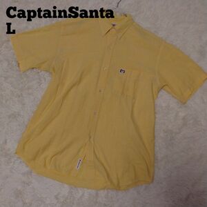 CaptainSanta ボタンダウンシャツ L イエロー