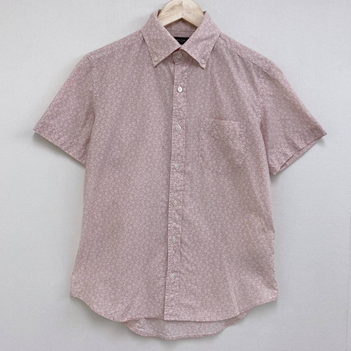 Paul Smith LONDON 花柄 半袖シャツ メンズ Mサイズ PaulSmith ポール