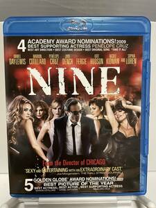 Movie Blu-ray ” Nine ” region code:A 邦題「ナイン」