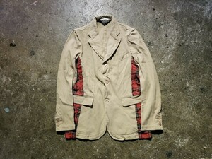 COMME des GARCONS HOMME PLUS 10ss poly- . repeated construction jacket 2010ss AD2009 Comme des Garcons Homme pryus