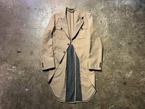 COMME des GARCONS HOMME PLUS 03SS エステル燕尾ジャケット バックポケット AD2002 コムデギャルソンオムプリュス PI-J041