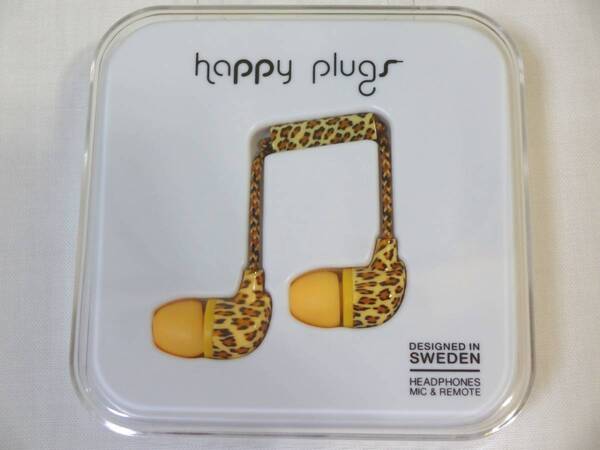 ★新品★即決★ ハッピープラグス マイク付き カナル型 イヤホン 3.5mmL字プラグ HappyPlugs 7103