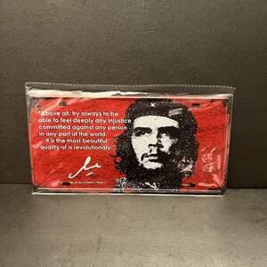 チェゲバラ　革命家ナンバープレート ブリキ看板 赤　レッド　ライセンスプレート アメリカン雑貨 壁 アンティーク チェゲバラ