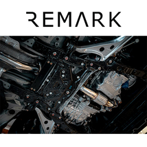 Remark 2022-2023 ホンダ シビック タイプR FL5 キャットバック エキゾースト フロントパイプ セット ポリッシュTip_画像8