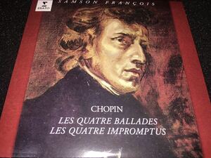 フランソワ ショパン 4つのバラード 4つの即興曲 モノラル リマスター オリジナル 紙 美品
