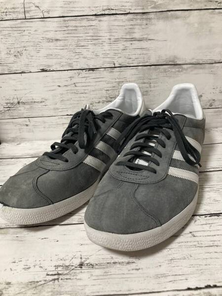 adidas ガゼル GAZELLE 30.5㎝ スウェード ソリッドグレー