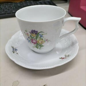 N7440【美品】Rosenthal classic コーヒーカップ＆ソーサ　ドイツ製