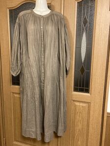 アーバンリサーチドアーズ　URBAN RESEARCH DOORS ワイドシャツワンピース　羽織りにも♪身幅72cm ゆったり着やすい大きいサイズ
