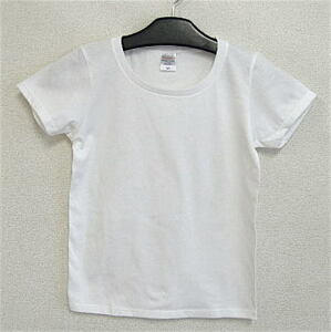 ★新品★プリントスター 無地Tシャツ WS 140cm ホワイト 085-CVT 