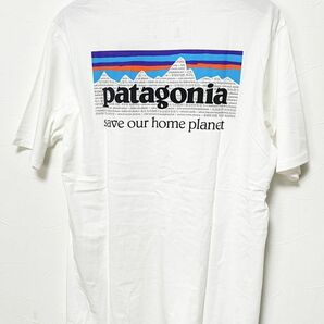パタゴニア メンズ Sサイズ P-6ミッション オーガニック Tシャツ patagonia 37529 WHI
