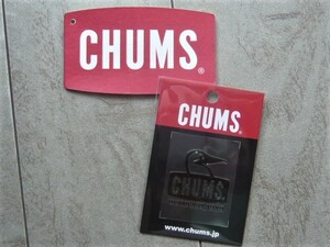 チャムス ステッカー Chums Booby Face Emboss Sticker ブラック 新品 CH62-1127