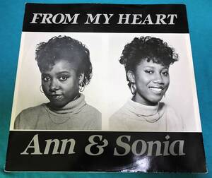 12”●Ann & Sonia / From My Heart UKオリジナル盤BBD201 UKラヴァーズ スウィート・レゲエ