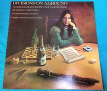 LP●Richard Harvey / Divisions On A Ground UKオリジナル盤TRA292 マトA//1 B//1 テクスチャ―ジャケ Gryphon_画像1