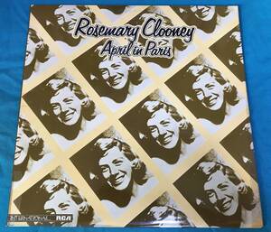 LP●Rosemary Clooney / April In Paris UK盤 INTS 1473