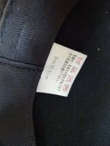 ｛シゲマツ ｝黒色帽子　中折れハット　メンズ・レディース　スタイル帽子　サイズ５７.５cm　キャップ　帽子　ウール_画像10