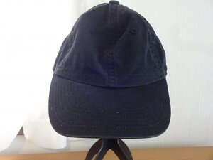 〔BROWNY STANDARD〕男女兼用　黒色帽子　アウトドアキャップ　サイズ５７cm〜５９cm　キャップ　帽子　コットン帽