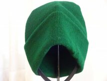 「Tuque」メンズ・レディース　緑色　スタイルハット ニット帽　サイズ５６cm〜５９cm　キャップ　帽子　アメリカ製_画像2