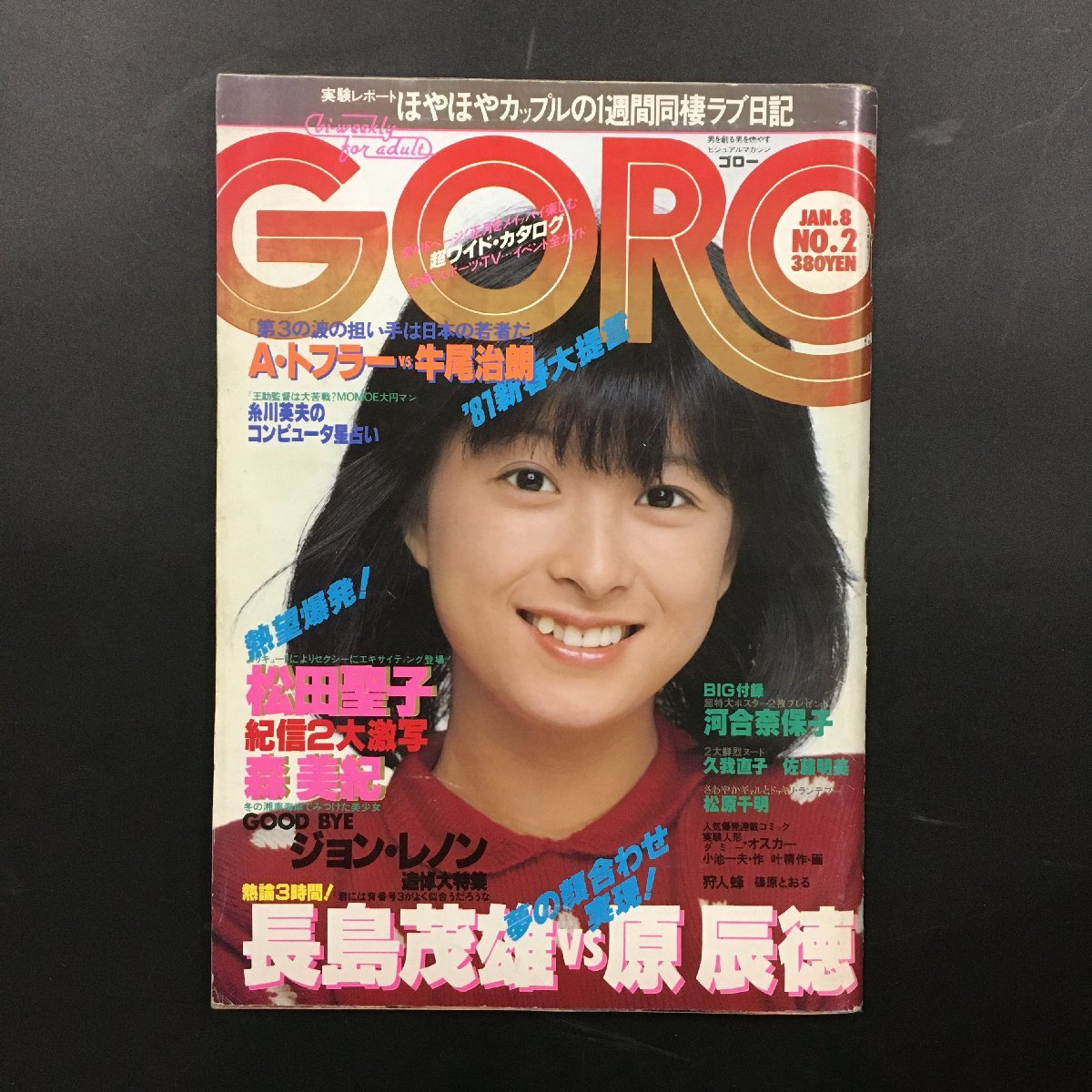2023年最新】ヤフオク! -goro 河合奈保子(本、雑誌)の中古品・新品