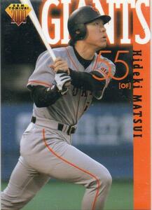 松井秀喜 巨人 00BBM読売/読売ジャイアンツ GIANTS Collection No.11