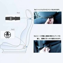 新品未使用 車用 シートカバー ブラック 送風 クールシート 強力ファン内蔵 エアーカーシート 運転席 大幅値下げ中 ドライブシート　　_画像3