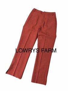 LOWRYS FARM Lowrys Farm pants slit orange L size 