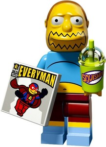 ★LEGO★ミニフィグ【Simpson_2】Comic Book Guy(7100907)