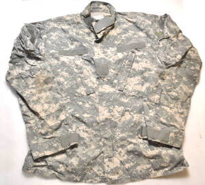 実物 米軍放出品 ACU 陸軍 米陸軍 US ARMY デジタル迷彩 コンバットジャケット 上着 戦闘服 BDU A レンジャー 中古A