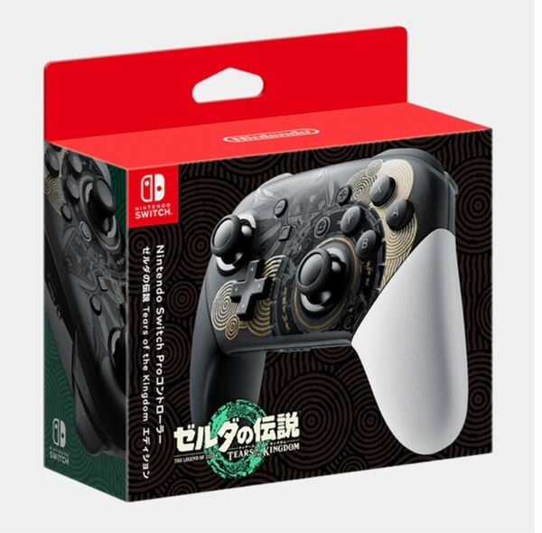 【新品】Nintendo Switch Proコントローラー（ゼルダの伝説　ティアーズ オブ ザ キングダム仕様）
