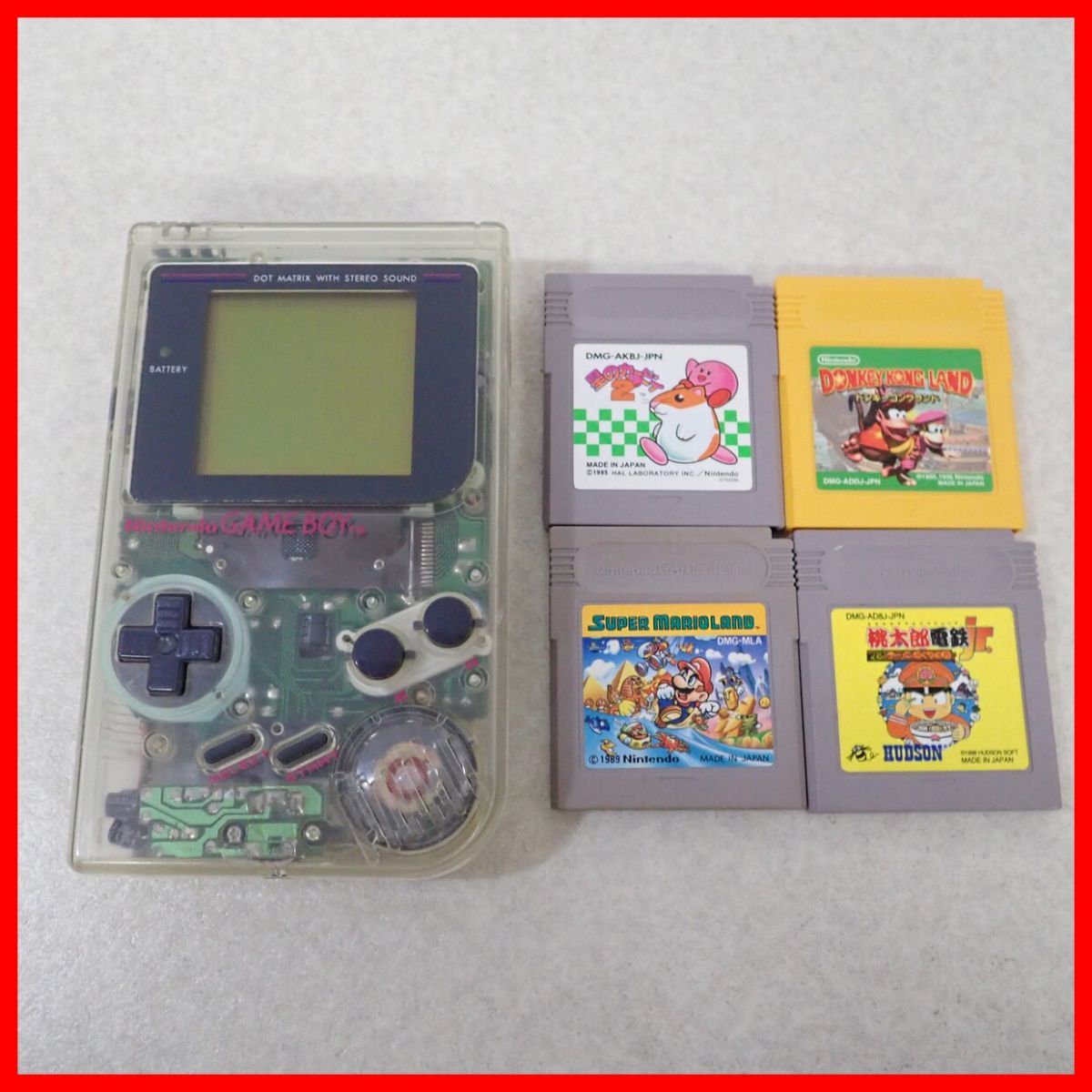 ヤフオク! -「ゲームボーイ スーパーマリオランド」(本体) (本体