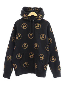 シュプリーム SUPREME ×UNDERCOVER アンダーカバー 16AW Anarchy Hooded Sweatshirt アナーキー フーデッド スウェット パーカー M 黒 ☆A