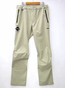 未使用品 エフシーレアルブリストル F.C.Real Bristol FCRB 2023SS WARM UP PANTS ウォームアップ パンツ L BEIGE(ベージュ)