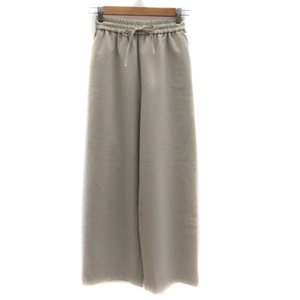  apartment bai lorry zapart by lowrys wide pants baggy pants long height plain Easy F light beige /YS9 lady's 