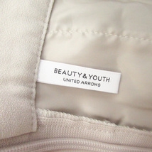 B&Y ユナイテッドアローズ BEAUTY&YOUTH ビューティー&ユース ワイドパンツ スカンツ アンクル丈 S グレー /HO47 レディース_画像5