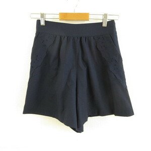  L'Est Rose L'EST ROSE culotte short pants navy blue 2 *T47 lady's 