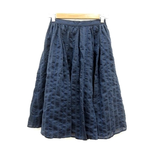  Banner Barrett Banner Barrett flair skirt mi leak long stripe 38 navy blue navy /MN lady's 