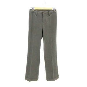  Moga MOGA slacks pants 0 green khaki /YK lady's 