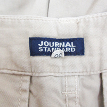 ジャーナルスタンダード JOURNAL STANDARD ショートパンツ 短パン ボタンフライ 無地 38 ベージュ /FF17 レディース_画像5