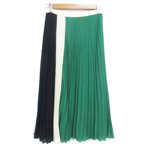  Ida -noIDANO юбка в складку длинный длина макси длина многоцветный 0 зеленый белый зеленый белый /FF16 женский 