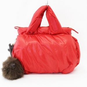  See by Chloe SEE BY CHLOE Joy rider handbag shoulder 2WAY charm attaching nylon red series red group bag lady's 