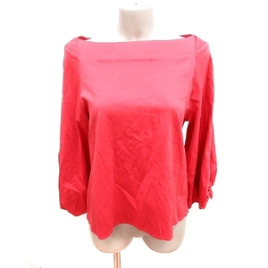  Ined INED cut and sewn off shoulder long sleeve 9 red red /RT lady's 