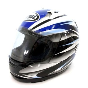 アライ Arai complex laminate construction ヘルメット フルフェイス 2009年製 青 ブルー 白 ホワイト 黒 ブラック 経年劣化 現状品 ジャ